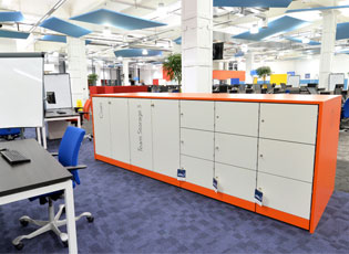 Work Space at Hastings Direct Leicester Office Building